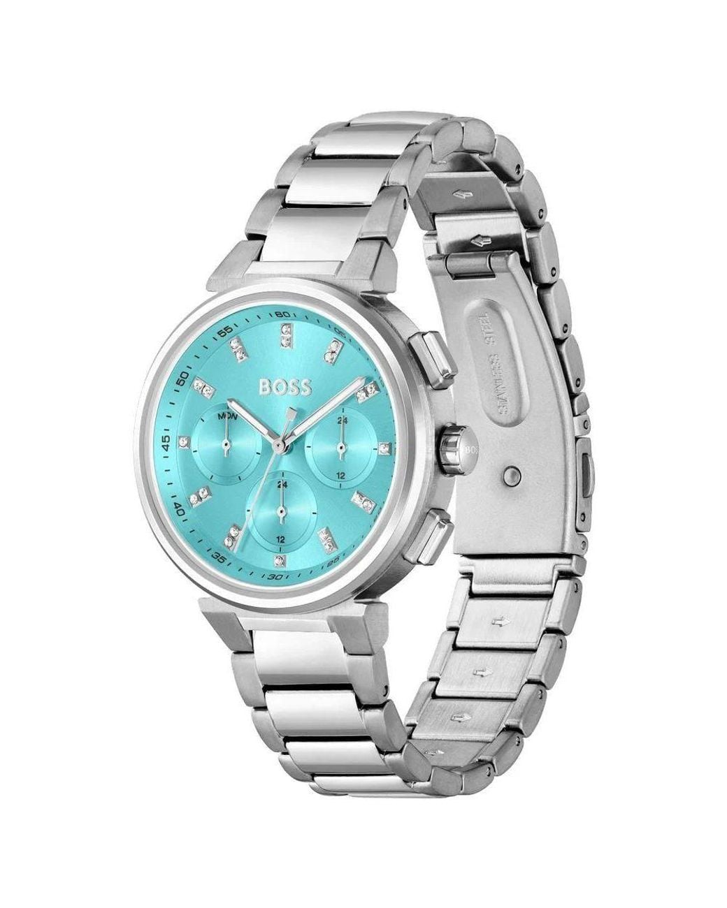 Boss Blue Stainless Steel Watch