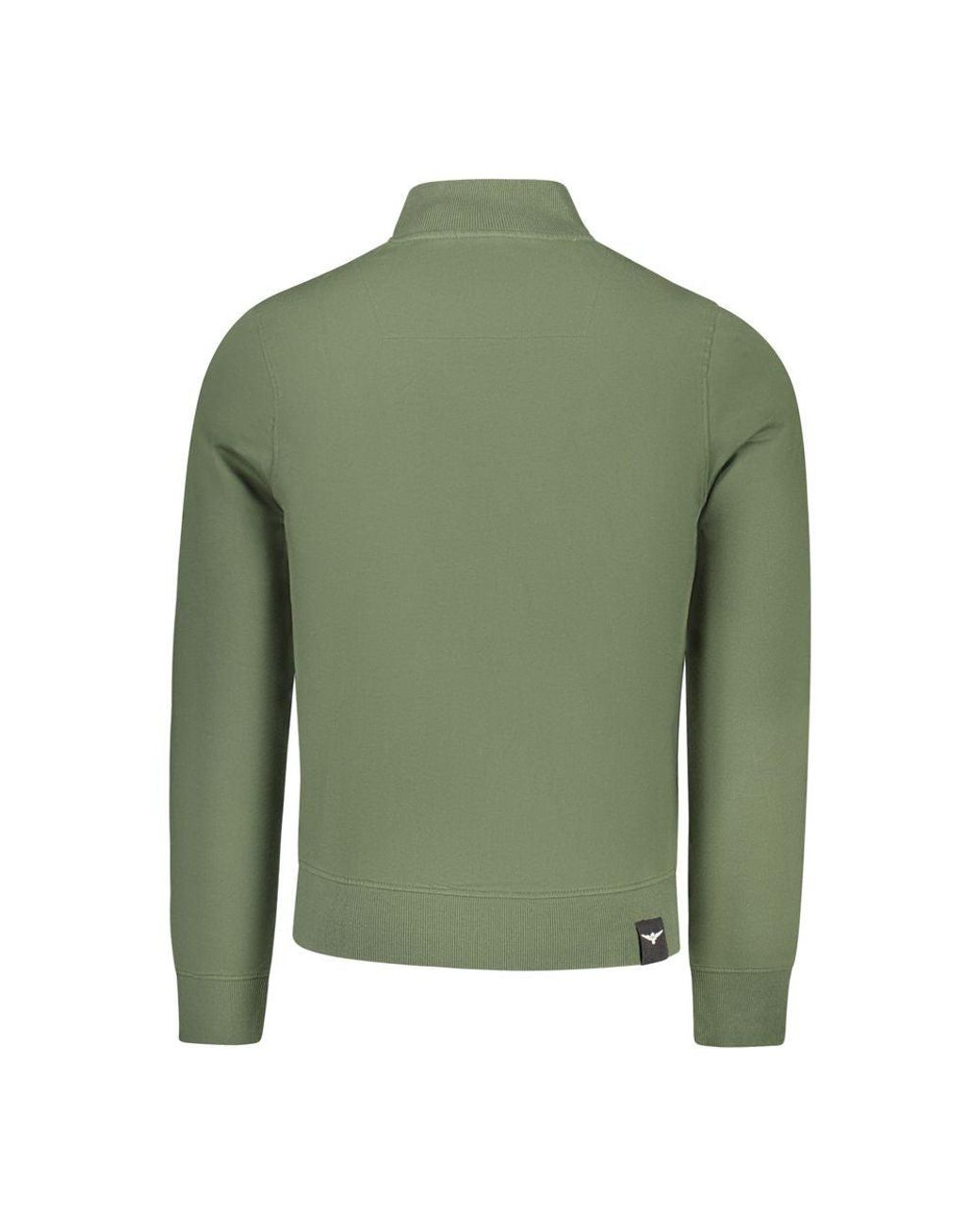 Accademia Militare Green Verde Cotton Menswear Sweatshirt for men