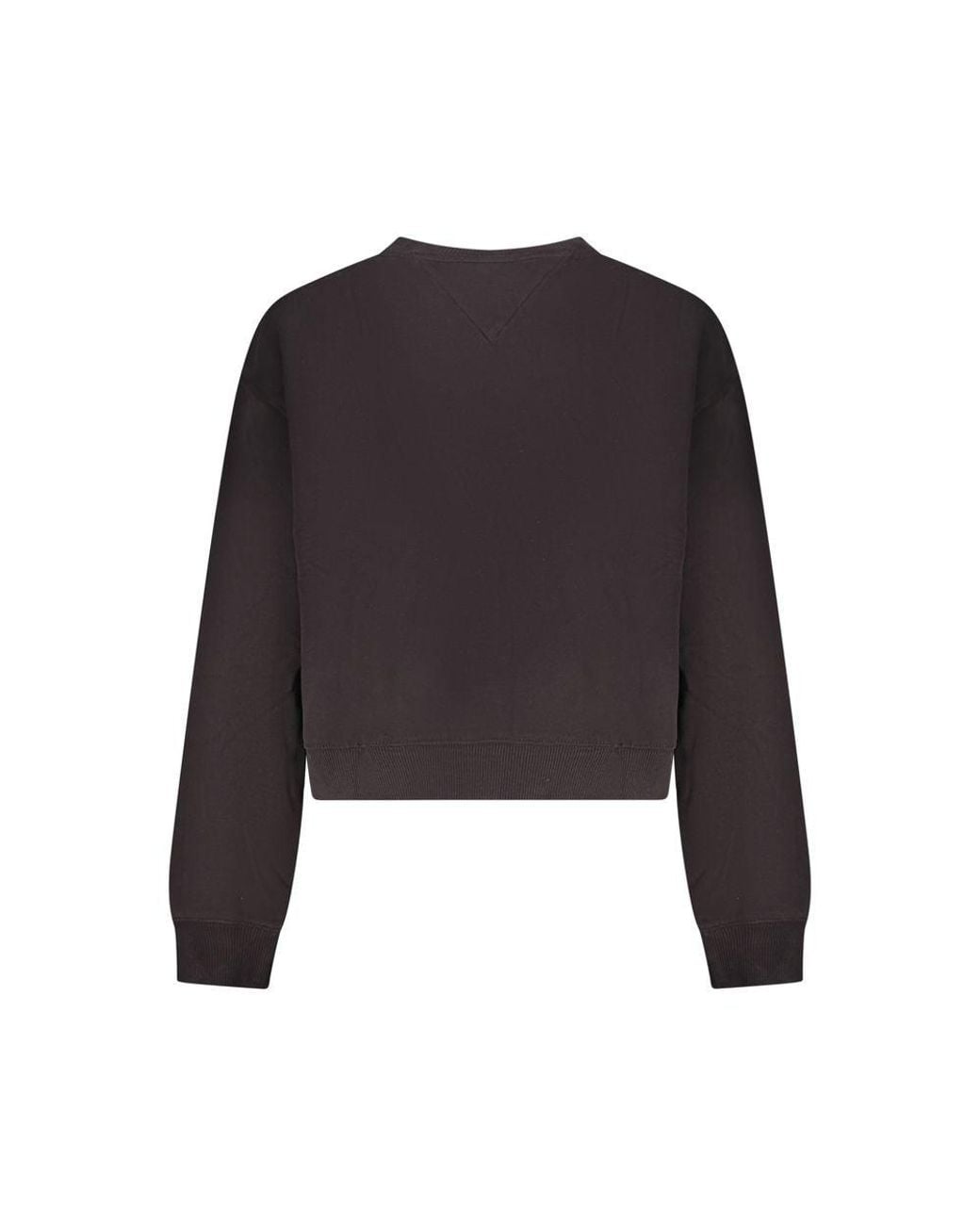 Tommy Hilfiger Black Cotton Sweatshirt