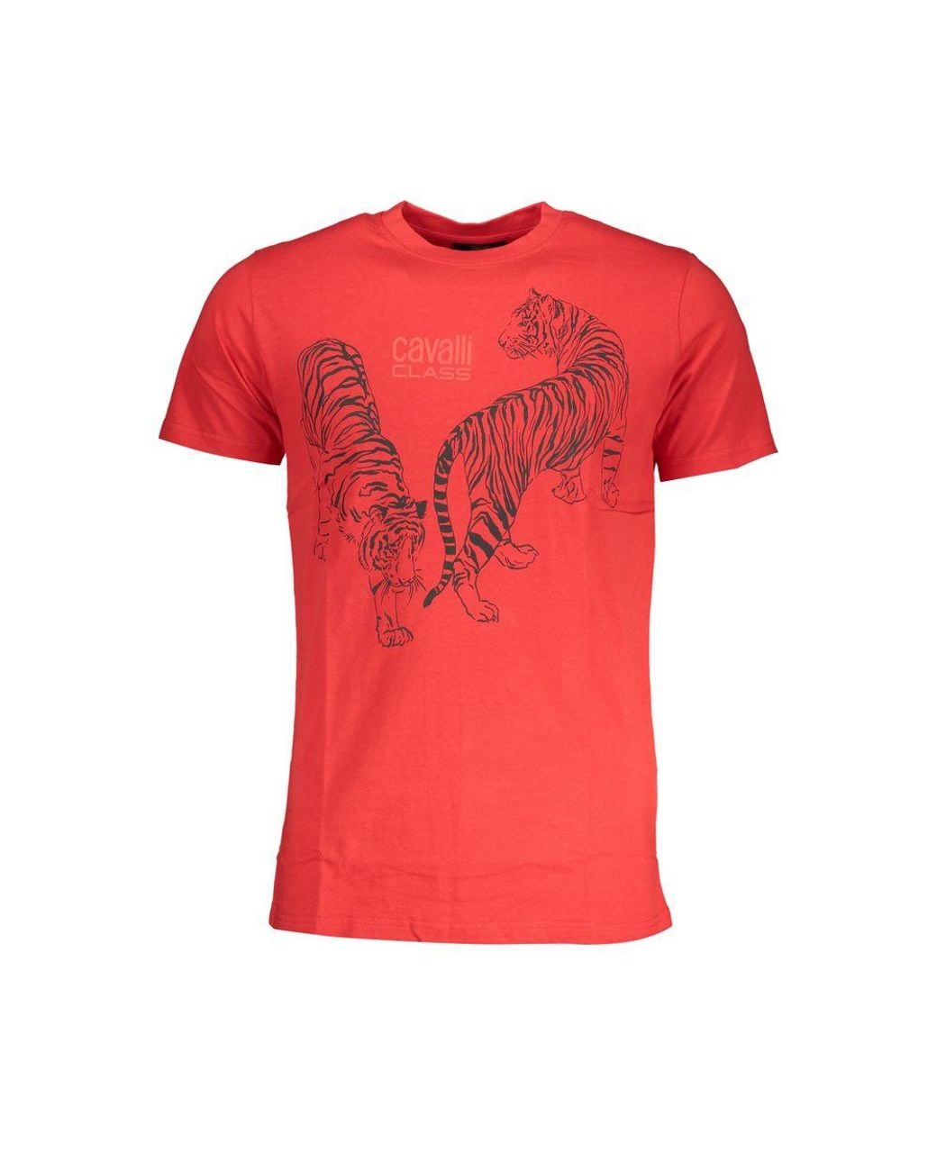 Roberto Cavalli Red T-Shirts for men