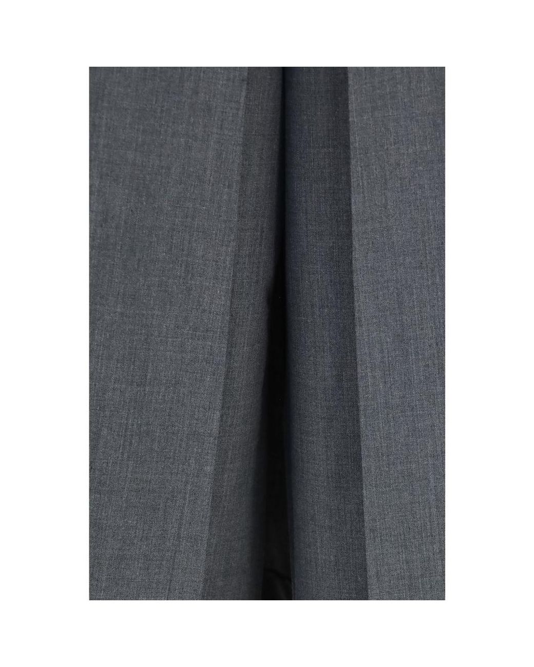 THE LATEST Gray Polyester Dress Pants