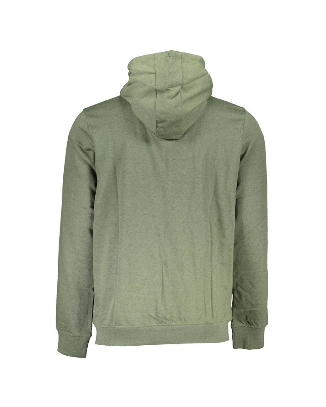 Gianmarco Venturi Green Verde Cotton Men's Hoodie for men