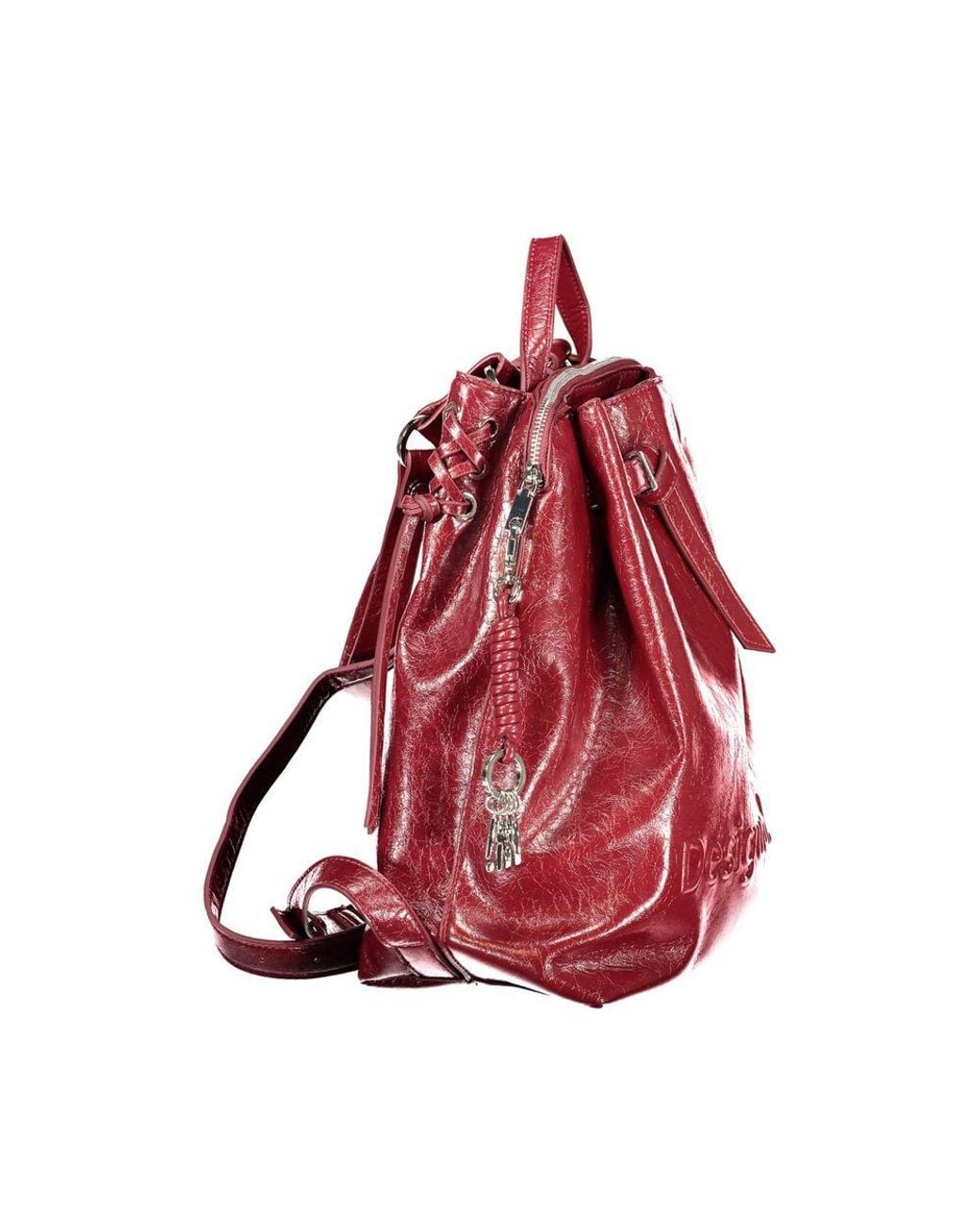 Desigual Red Poliuretano 's Backpack