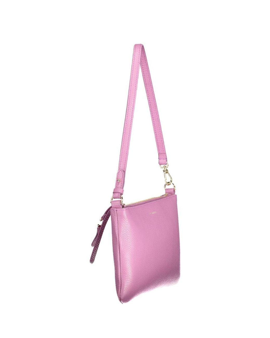 Coccinelle Pink Leather Handbag
