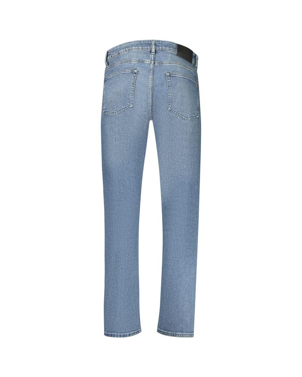 Boss Blue Cotton Jeans for men