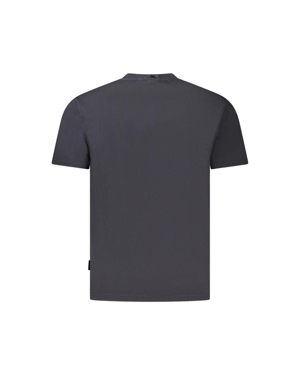 Napapijri Black Cotton T-Shirt for men