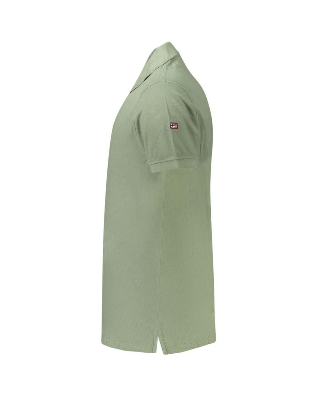 Norway 1963 Green Cotton Men's Polo for men