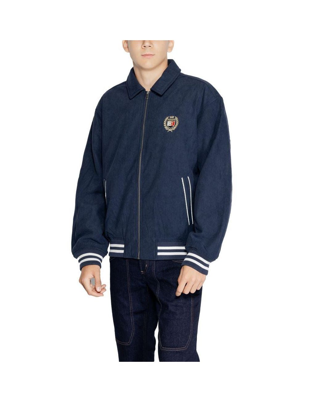 Tommy Hilfiger Blue Recycled Polyester Jacket for men