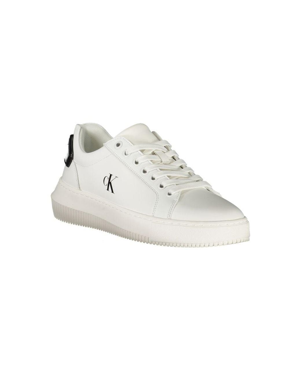 Calvin Klein White Logo Detail Sneakers