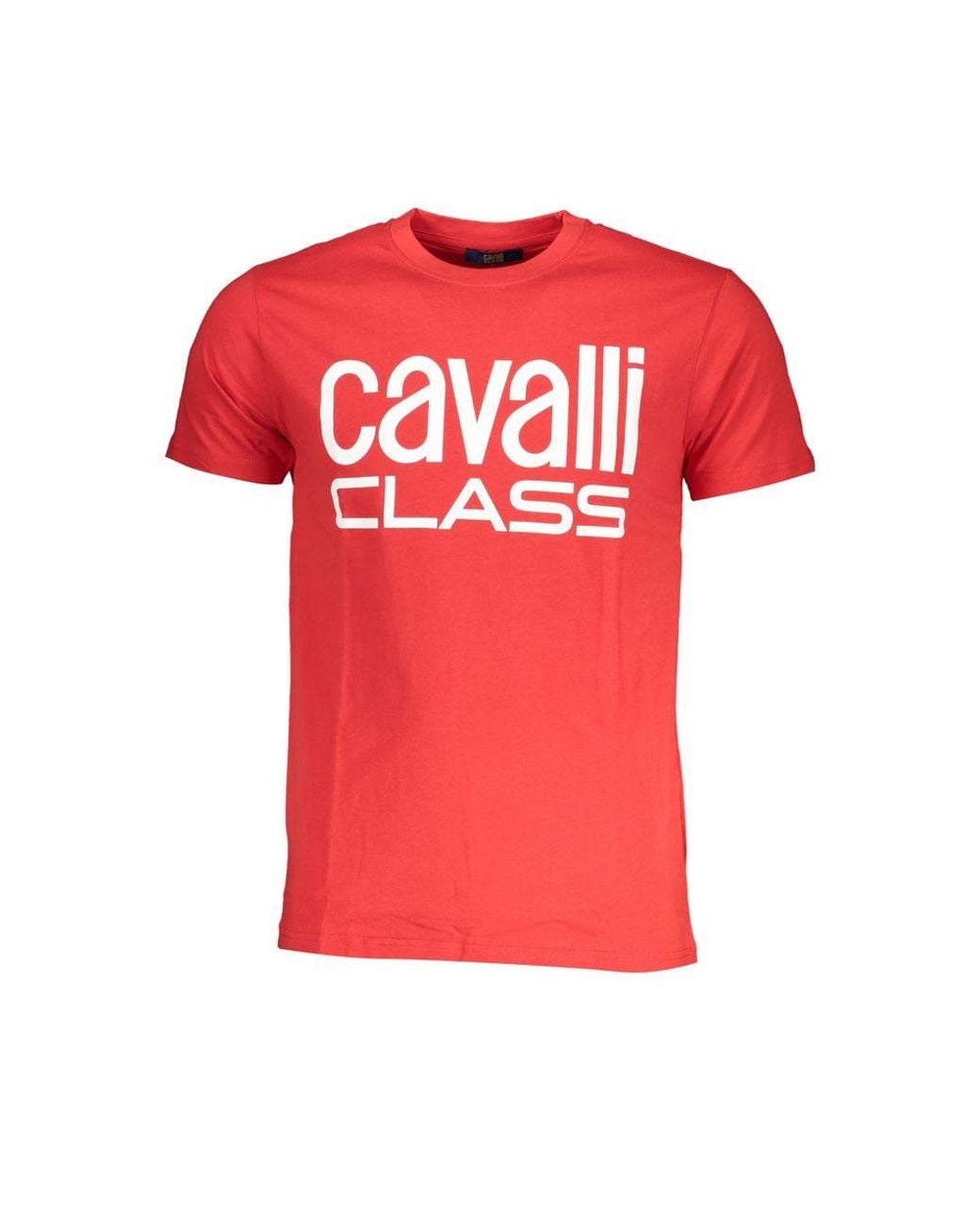 Roberto Cavalli Red T-Shirts for men