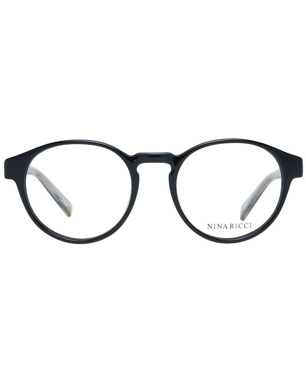 Nina Ricci Black Plastic Glasses (Frames)