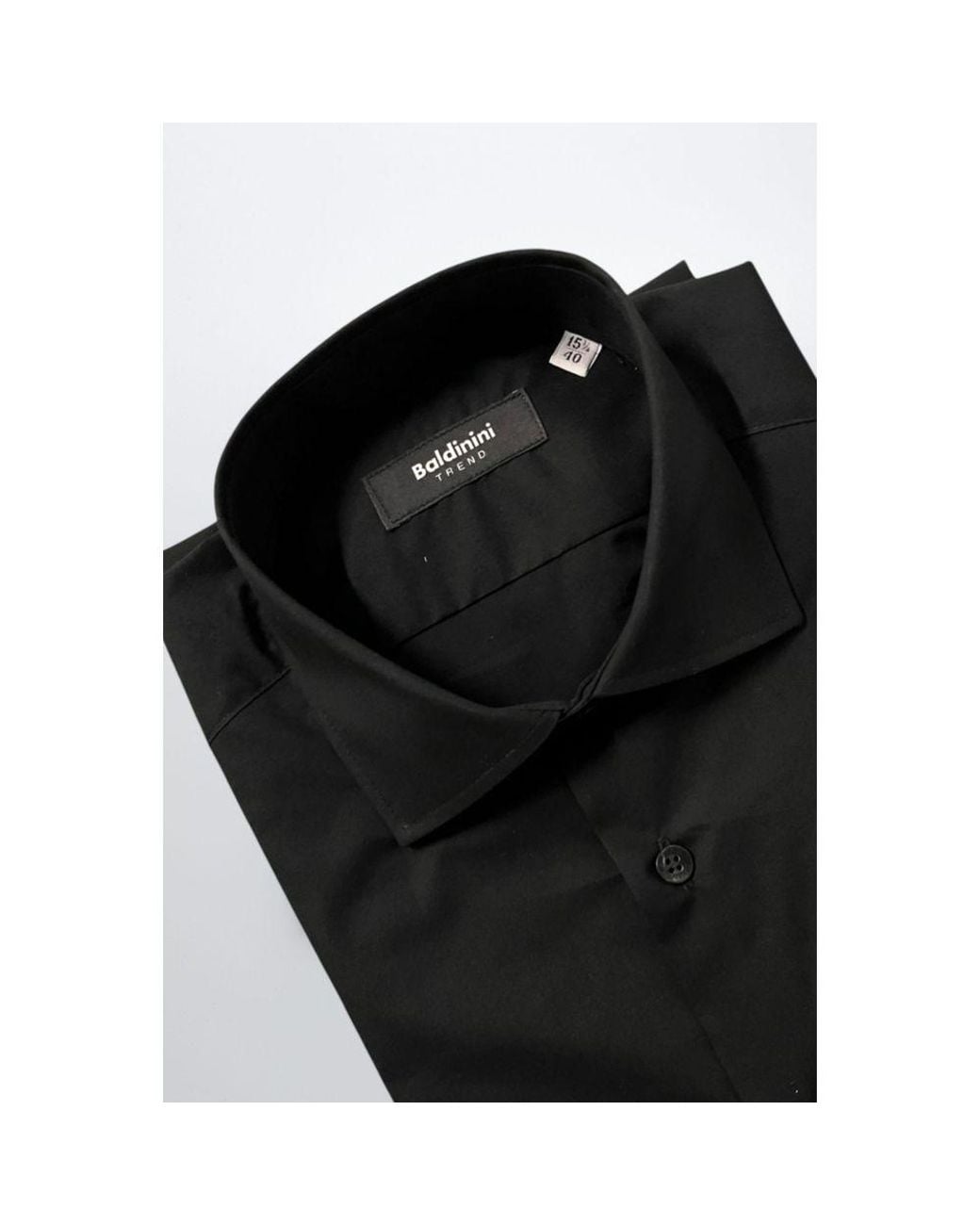 Baldinini Black Cotton Men's Shirt for men