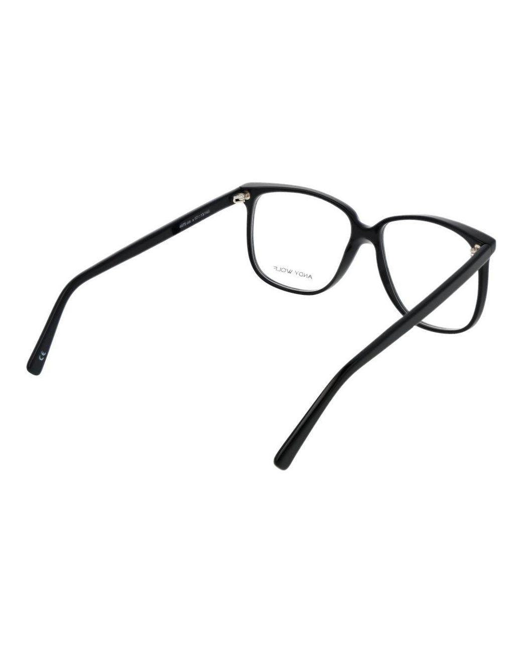 Andy Wolf Black Acetate Glasses (frames)