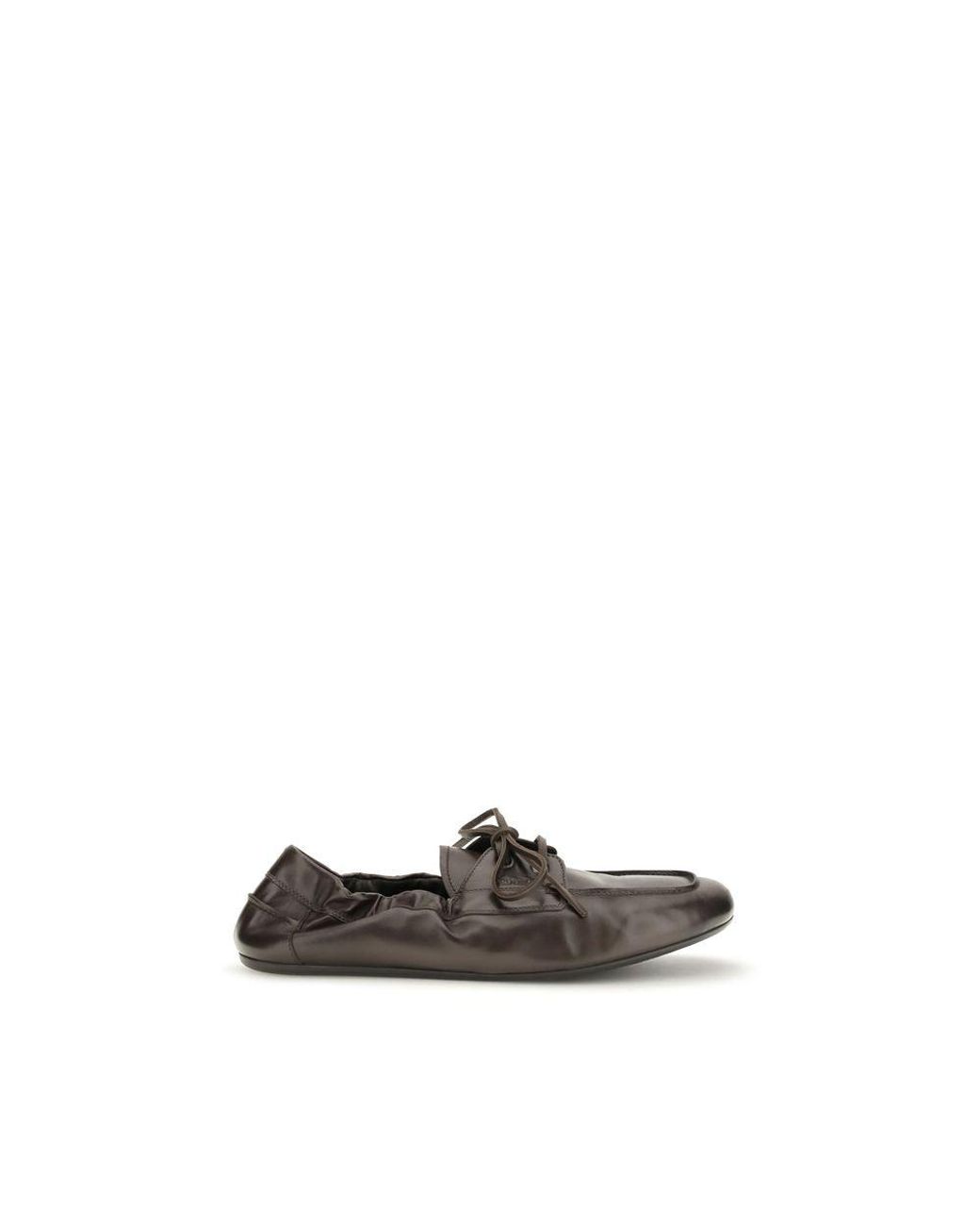 Prada Multicolor Brown Calf Leather Bos Taurus Slip for men