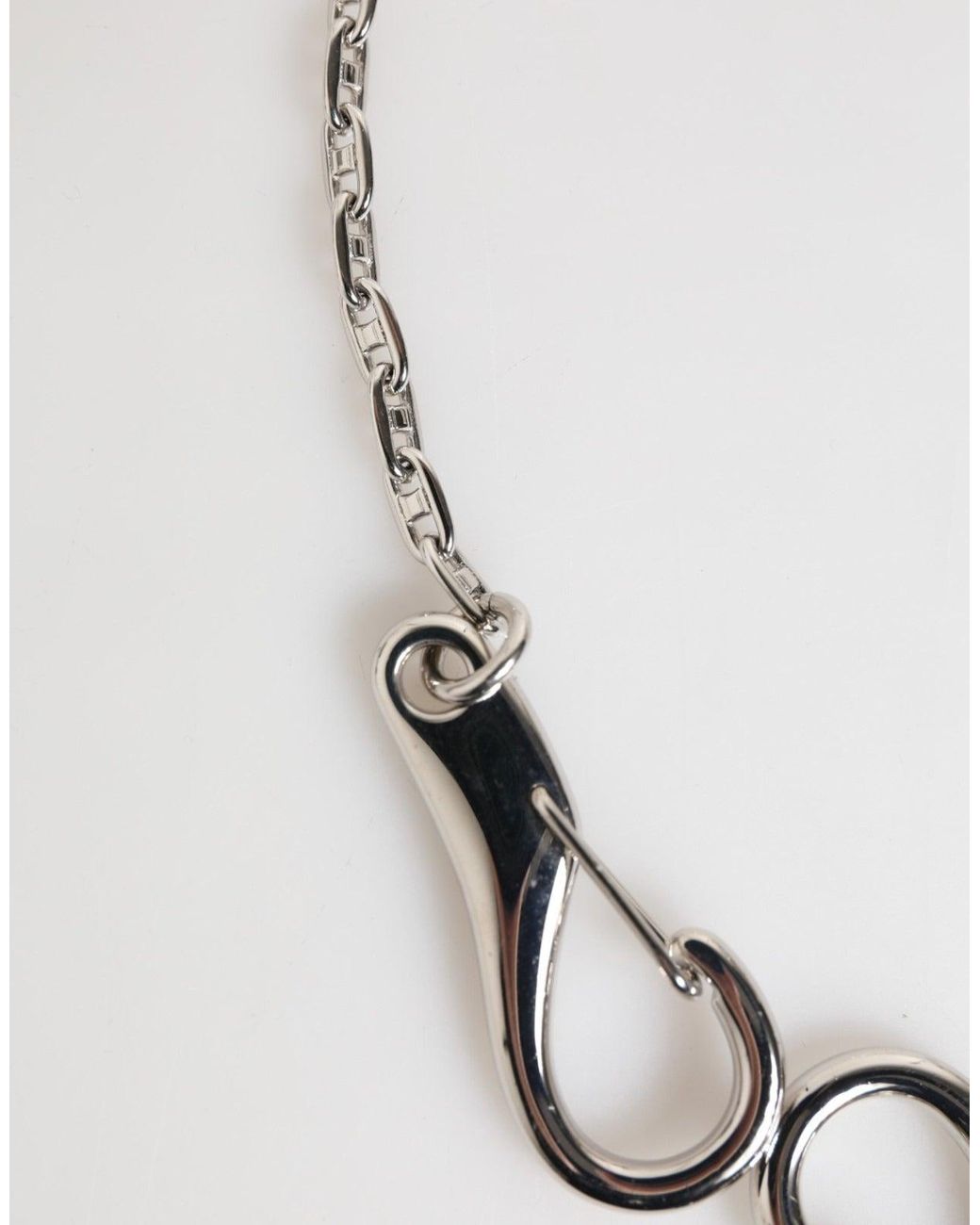 Dolce & Gabbana Metallic Keychains