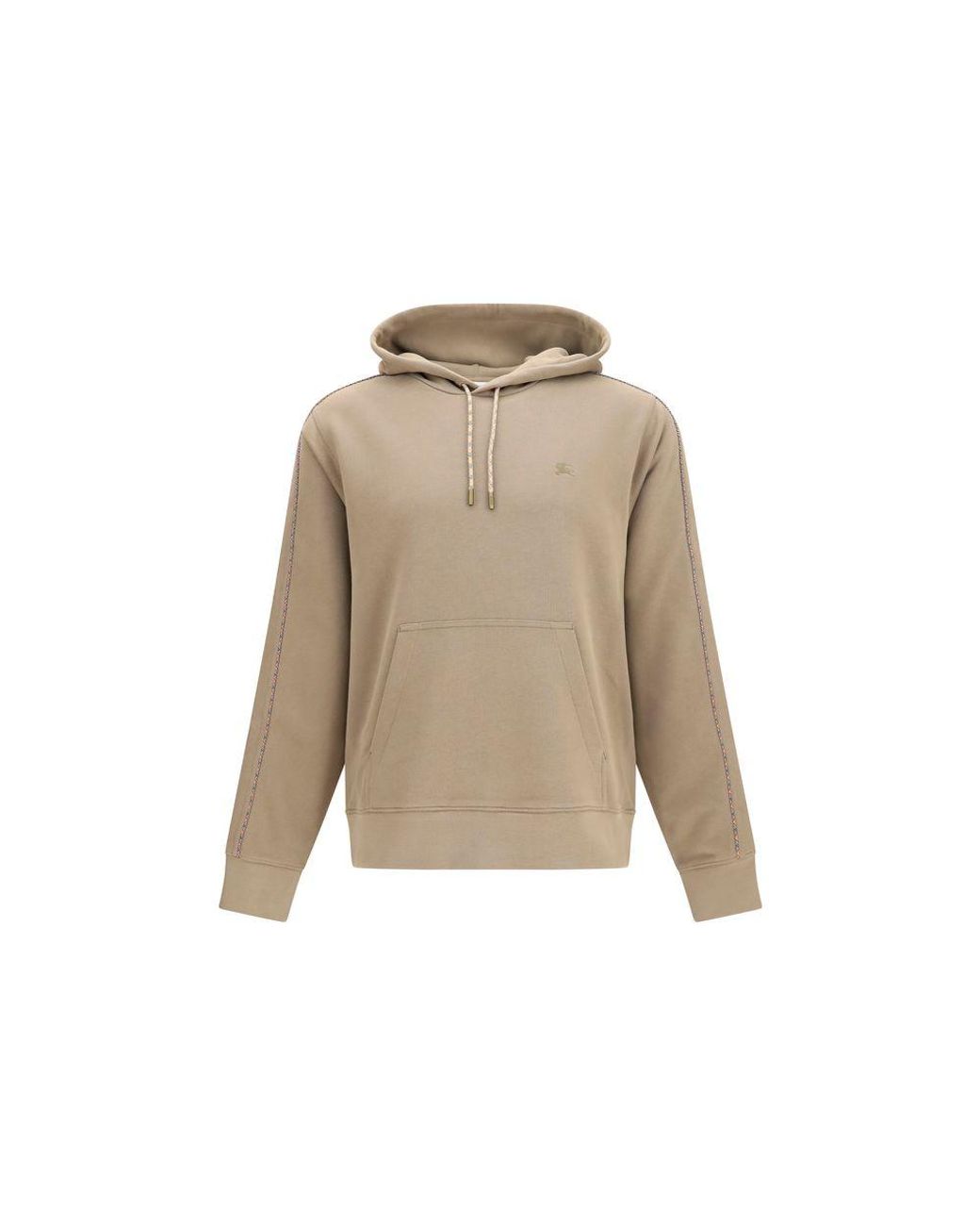 Burberry Natural Bicolor Cotton Sweatshirt for men