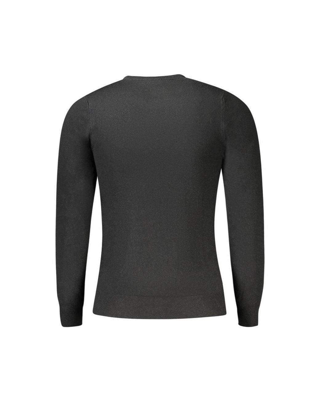 Roberto Cavalli Gray Crew Neck Jumper Classic Knitwear for men
