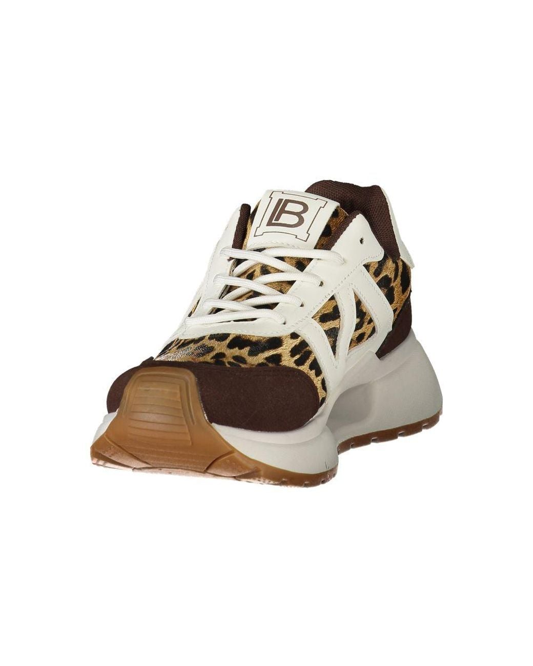 Laura Biagiotti Multicolor Brown Polyurethane 's Sneaker