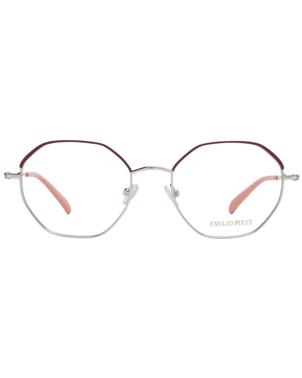 Emilio Pucci Metallic Optical Frames