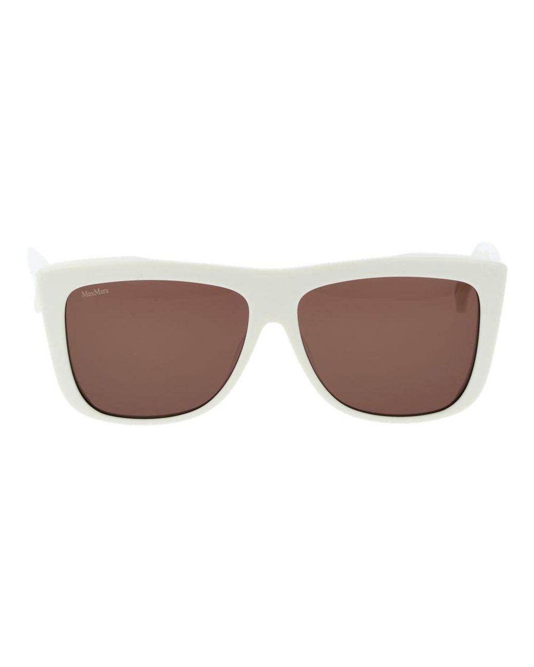 Max Mara Brown Acetate Sunglasses