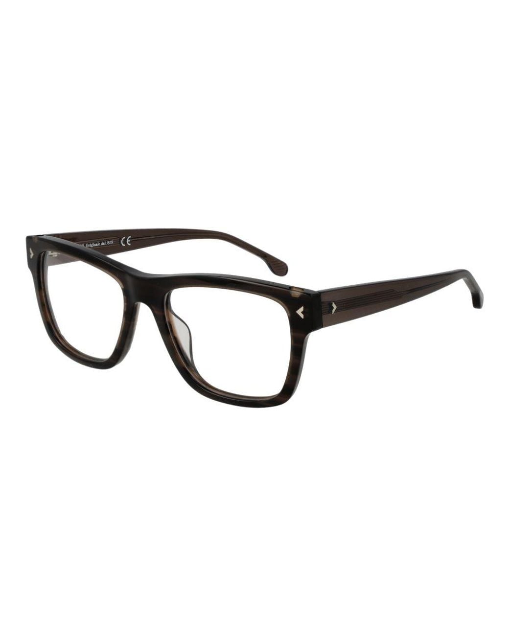 Lozza Black Cellulose Acetate Glasses (Frames) for men