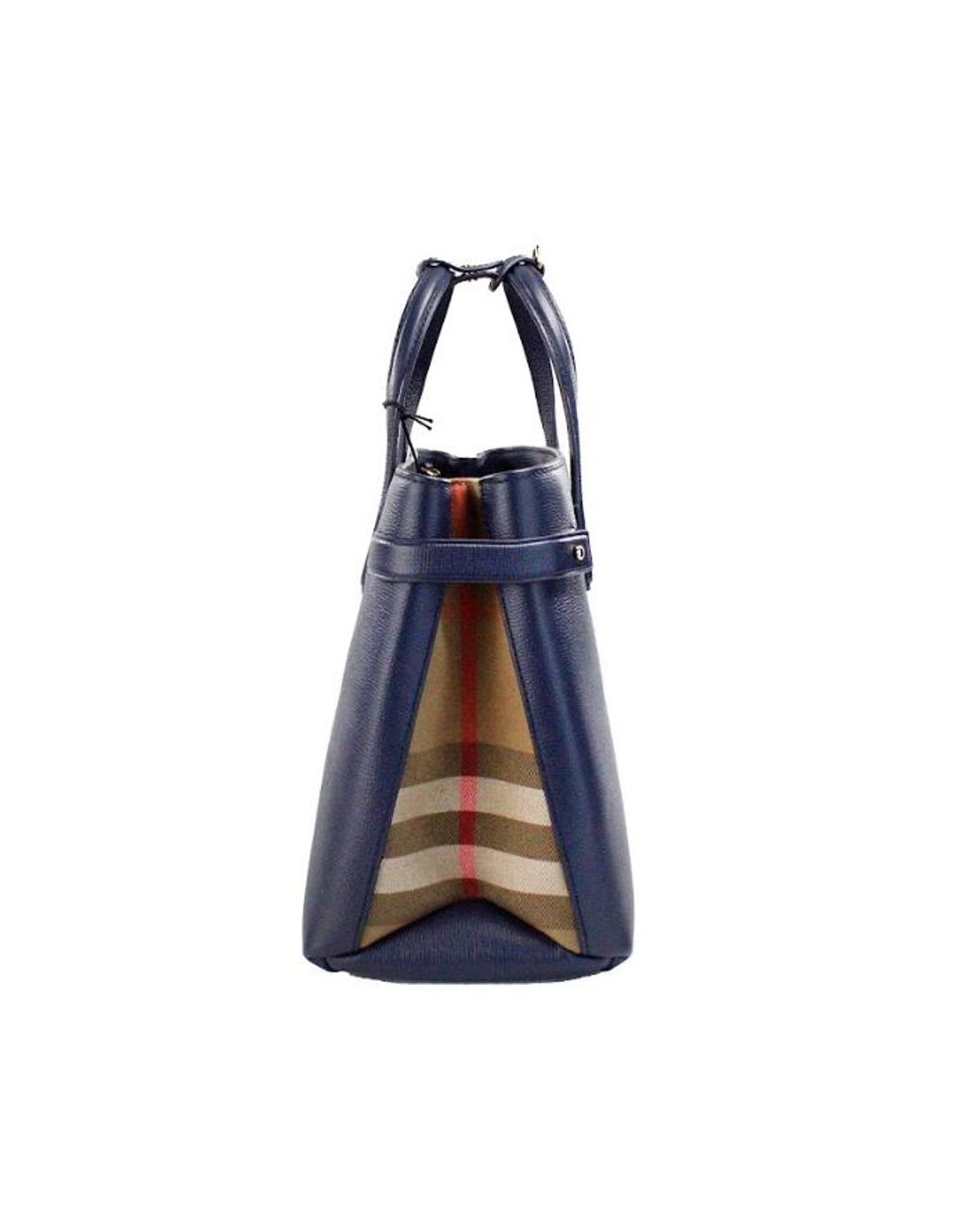 Burberry Banner Medium Regency Leather Tote Crossbody