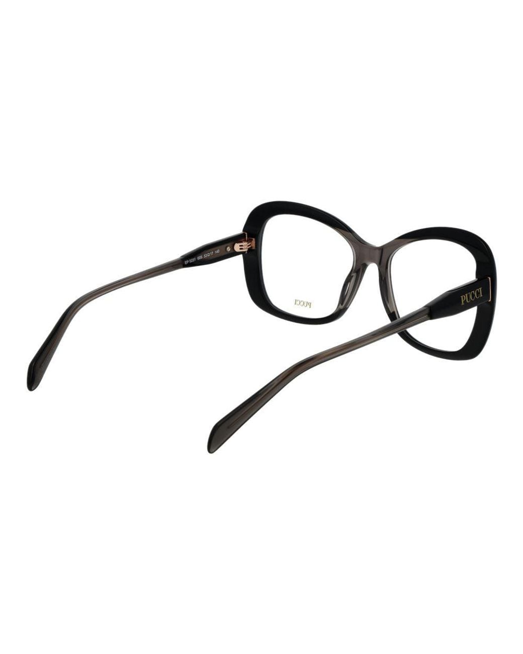 Emilio Pucci Black Acetate Glasses (frames)