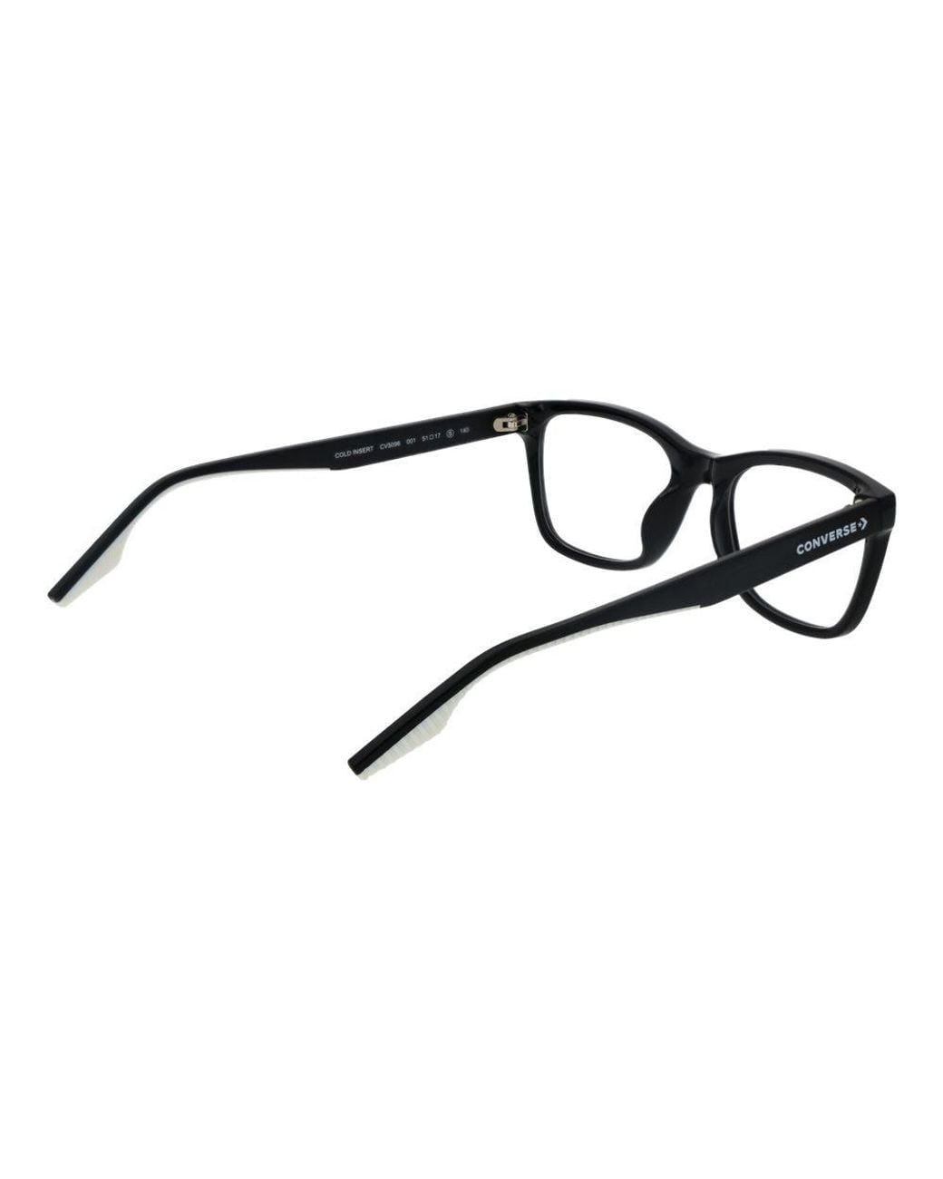 Converse Black Stainless Steel Glasses (frames)