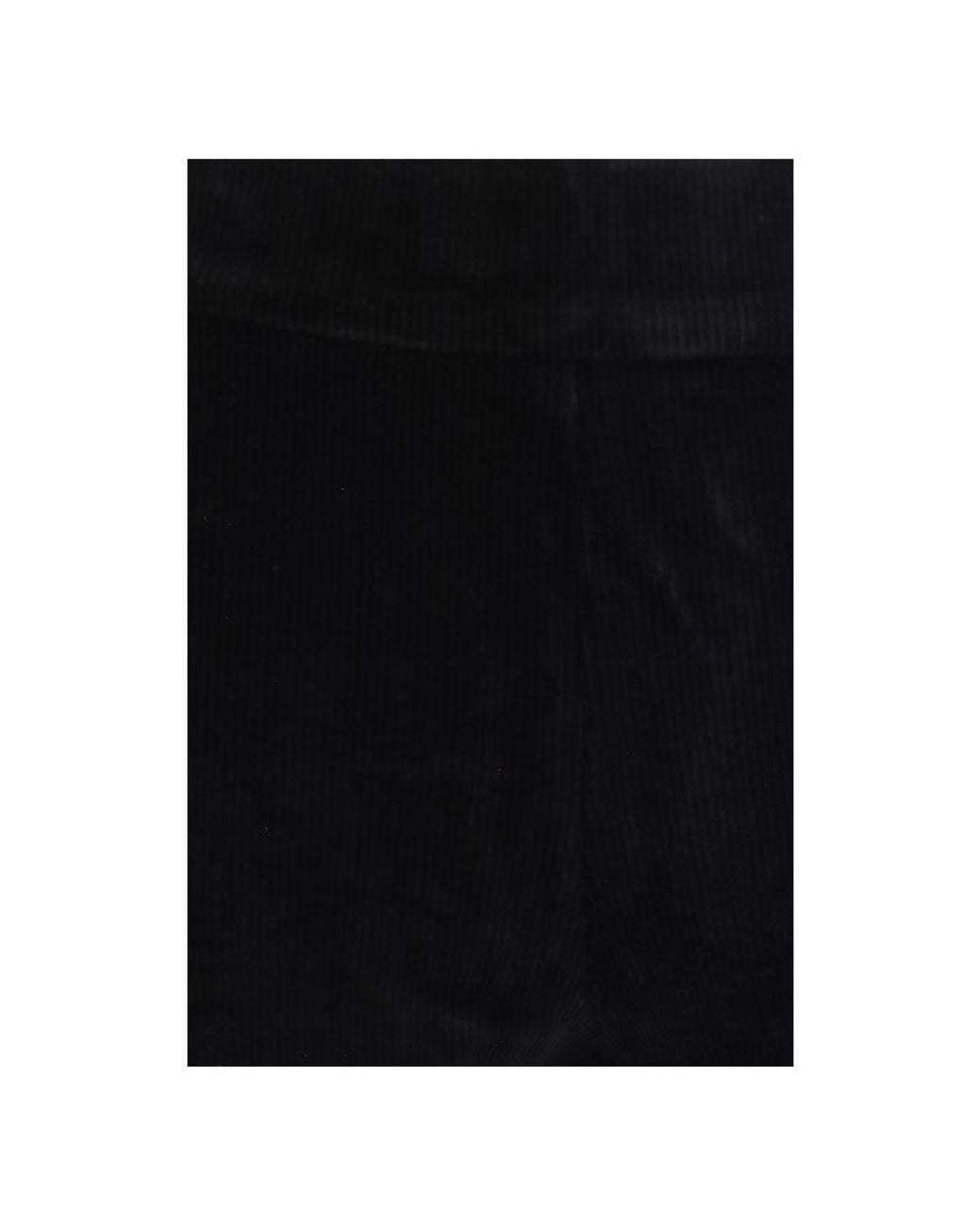 Avenue Montaigne Black Cotton Flared Pants