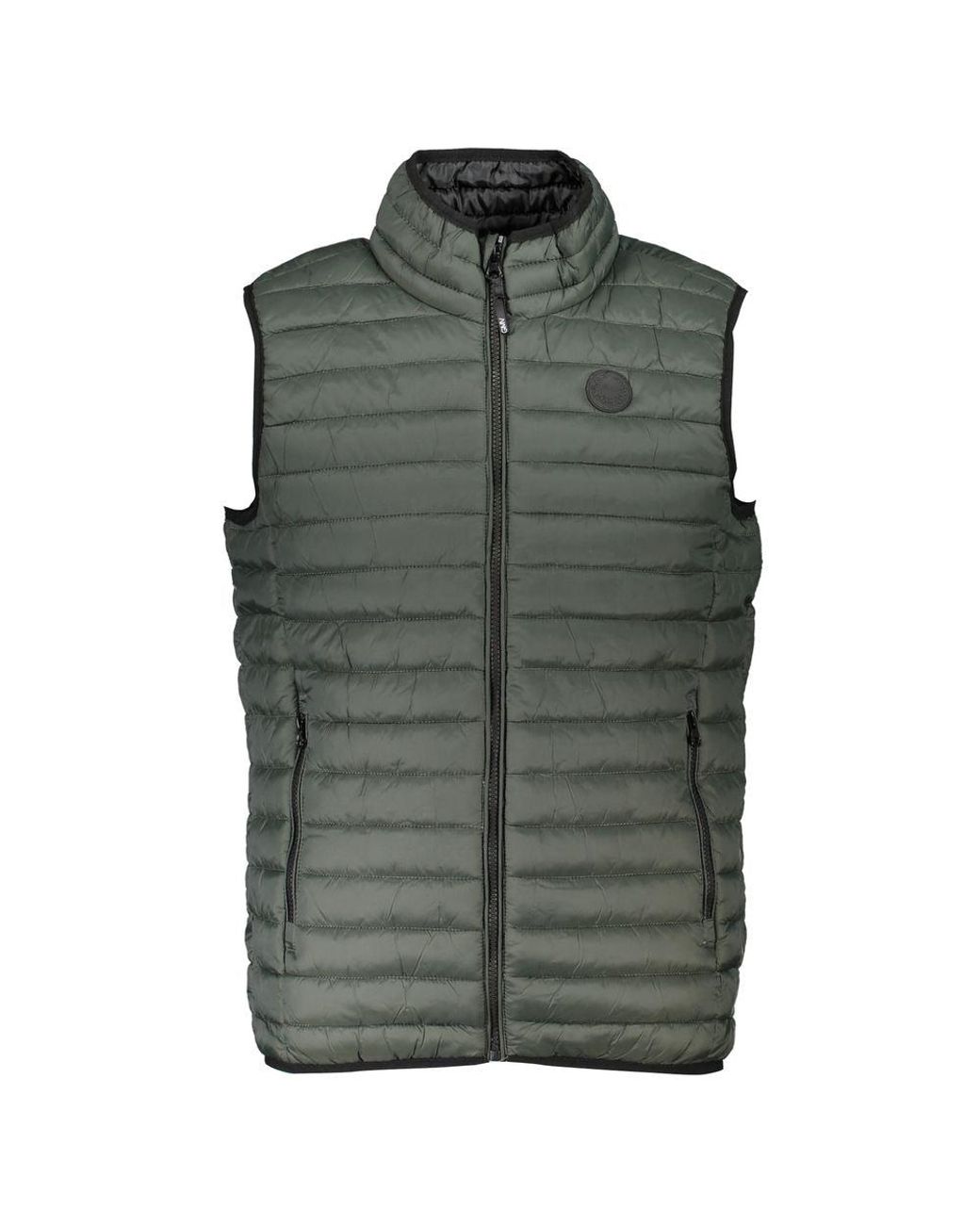 Gianmarco Venturi Green Verde Poliammide Men's Vest for men