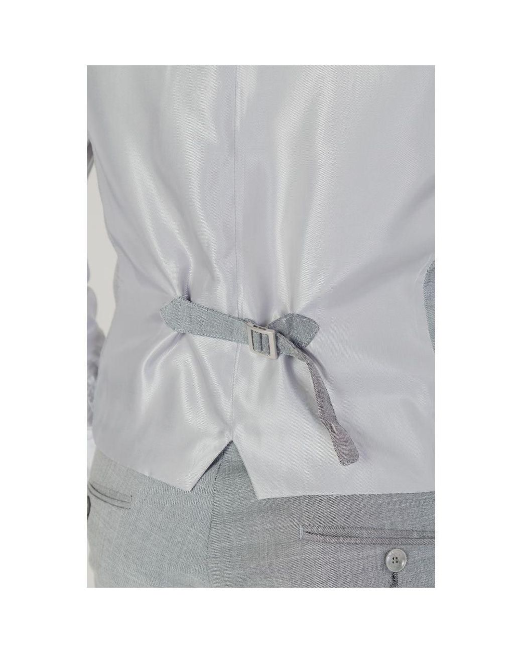 Antony Morato Gray Polyester Waistcoat for men