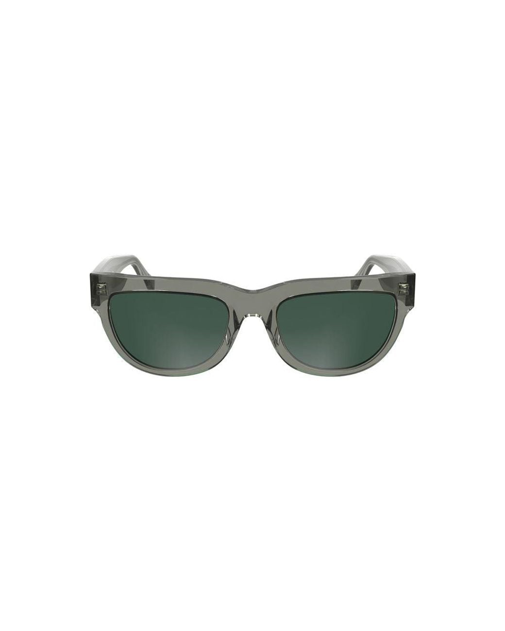 Calvin Klein Green Grigio Acetate Sunglass