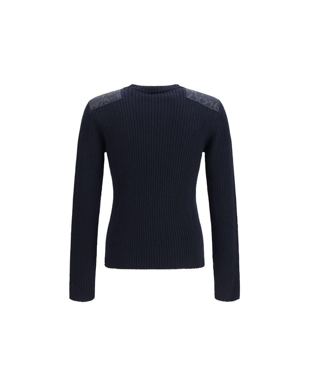 Fendi Blue Wool Oves Aries Sweatshirt for men