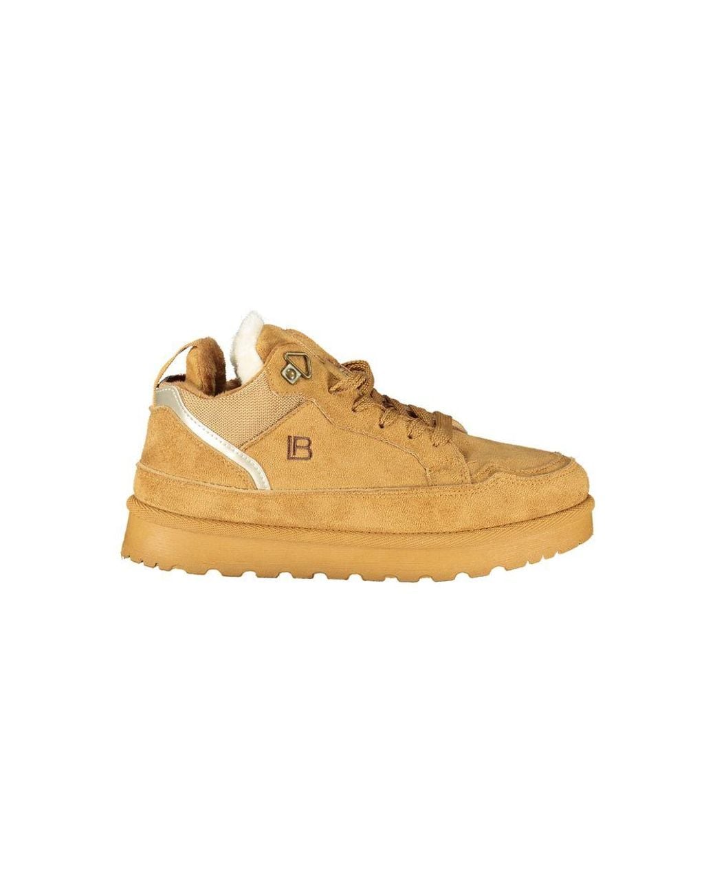 Laura Biagiotti Natural Brown Polyurethane 's Sneaker
