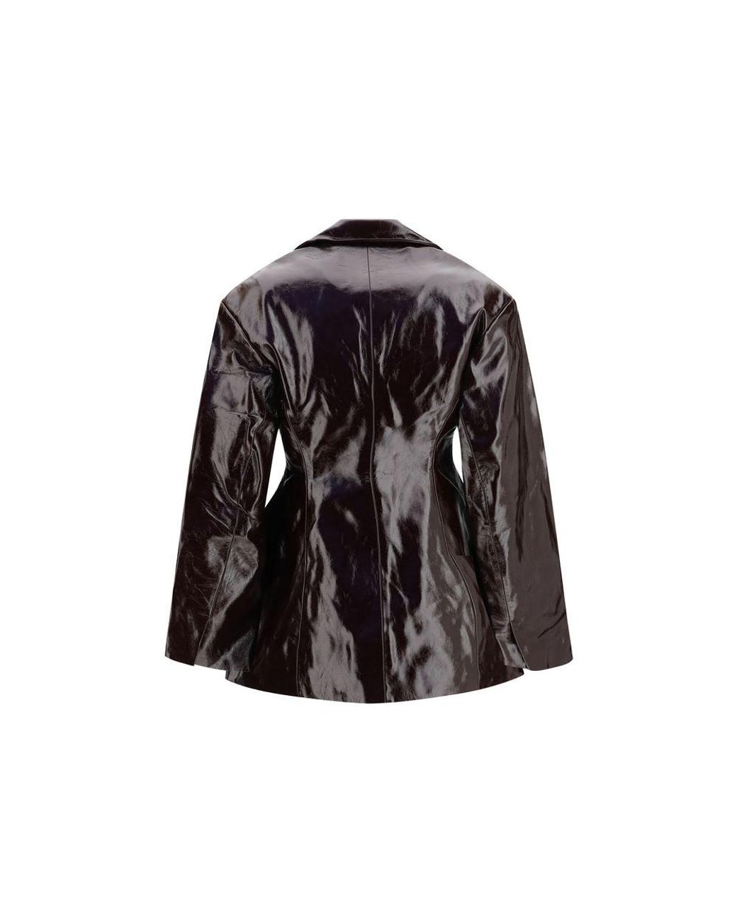 Ganni Black Bordeaux Polyethylene Full