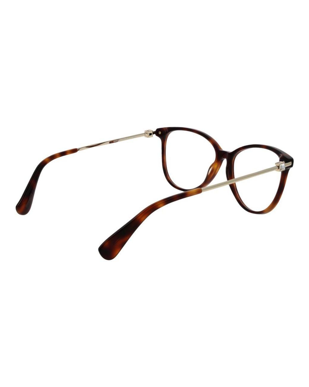 Max Mara Brown Metal & Plastic Glasses (frames)