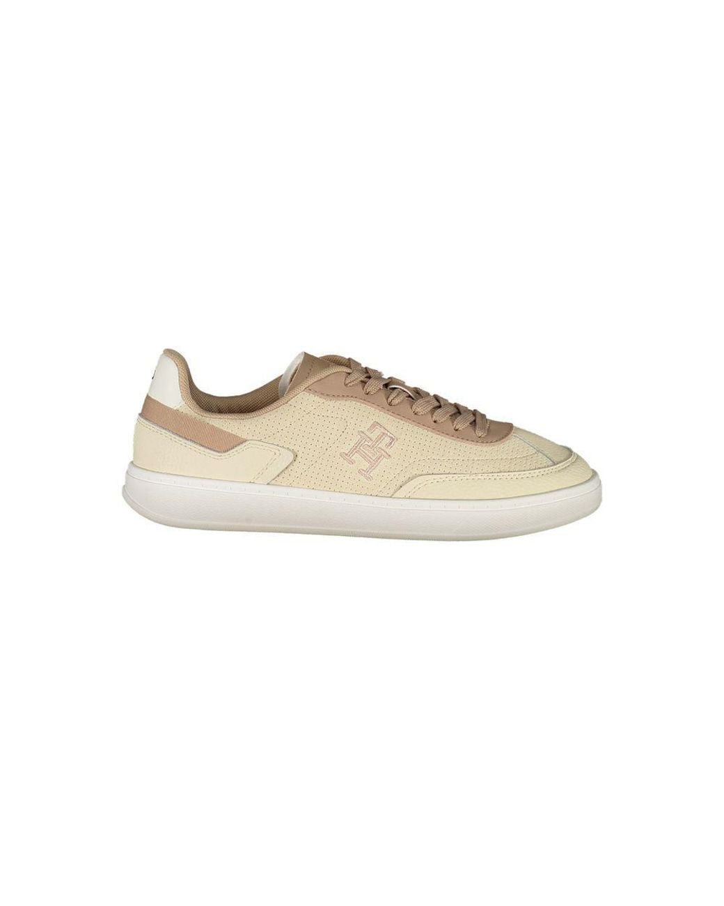 Tommy Hilfiger Natural Leather Sneaker