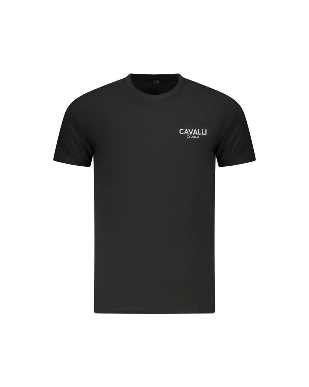Roberto Cavalli Black Tshirt for men