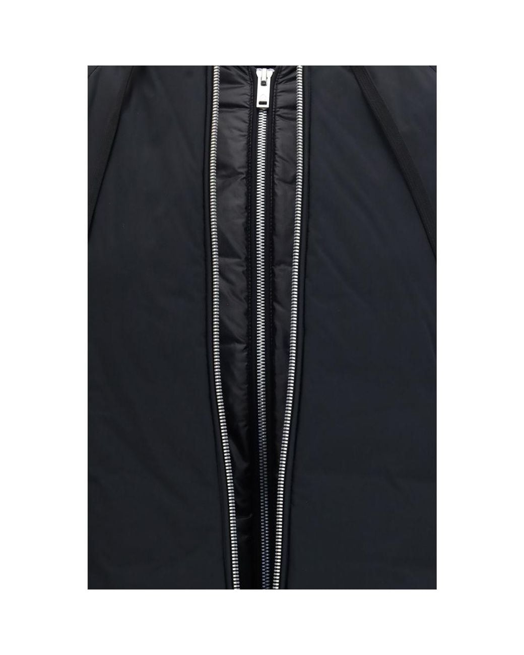 Moose Knuckles Blue Nylon Bomber