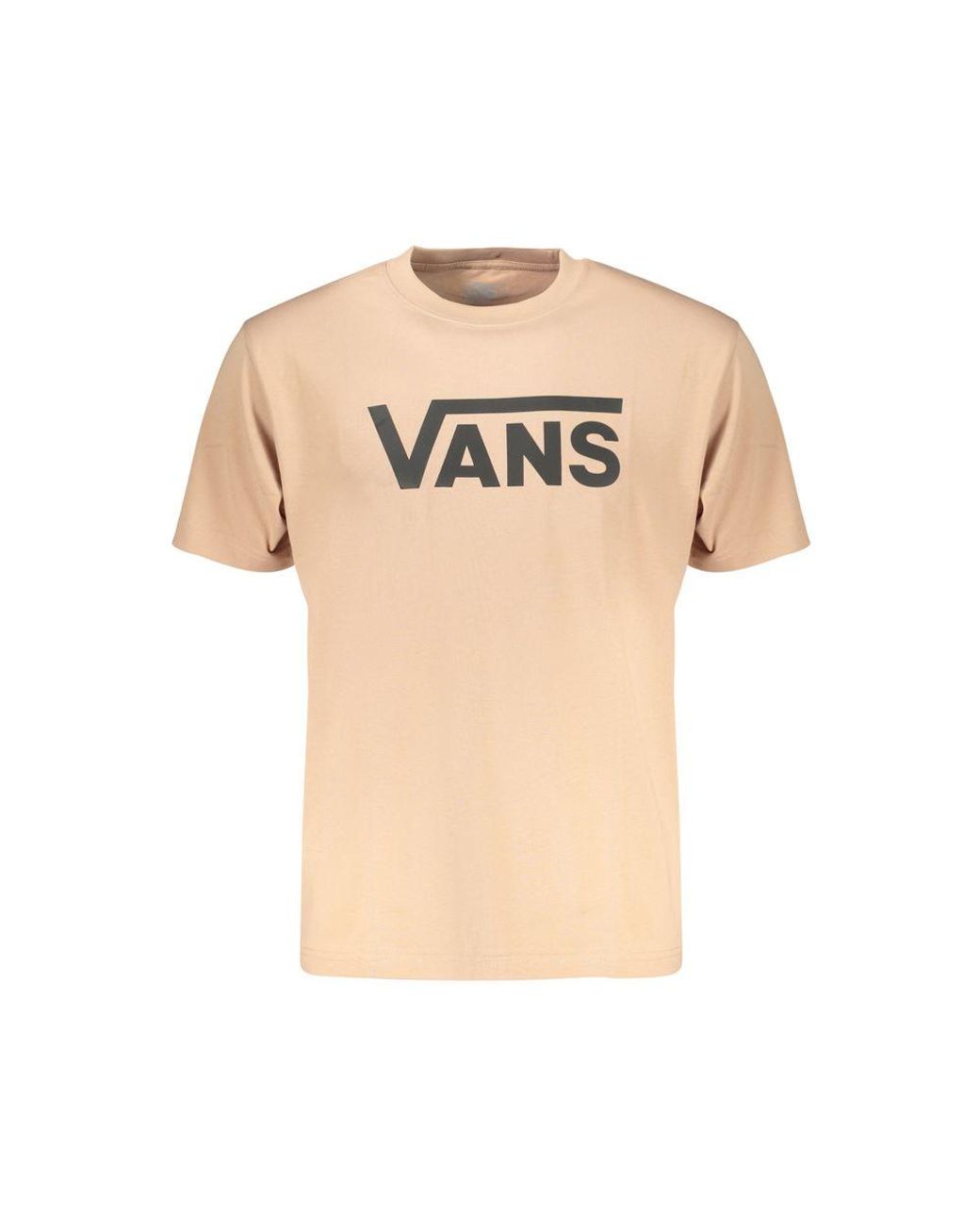 Vans Natural Marrone Cotton Men T for men