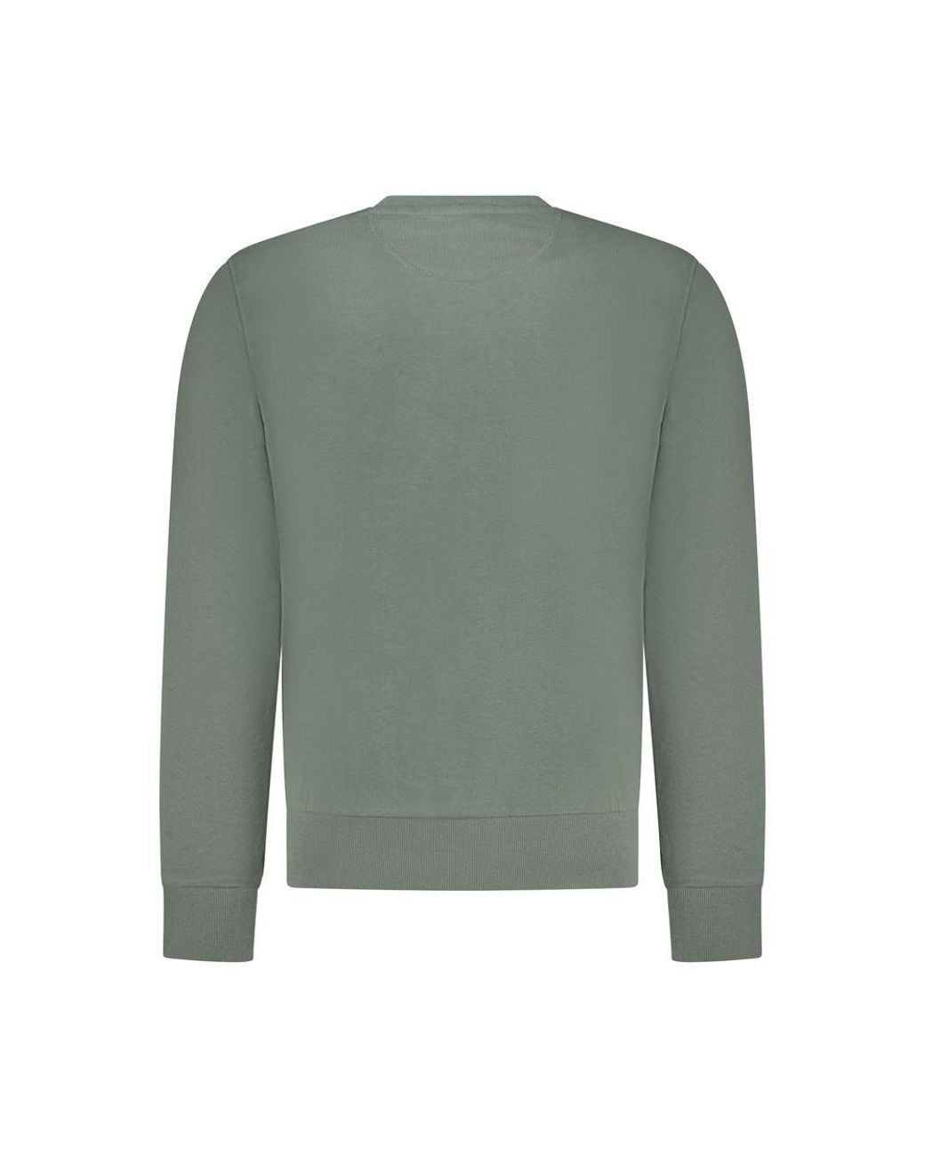 North Sails Green Verde Cotton Men Sweatshirt for men