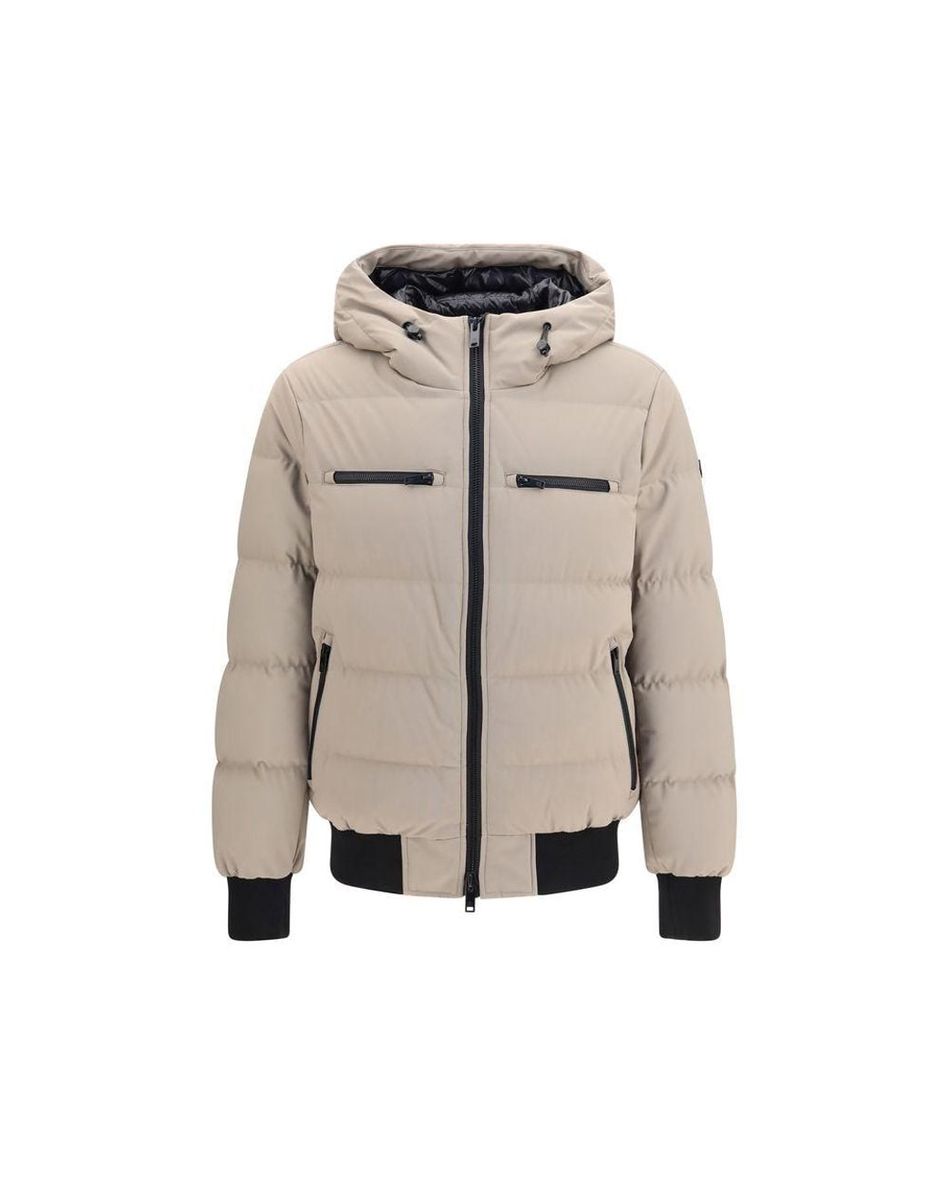 Moose Knuckles Natural Nylon Shell Jacket for men
