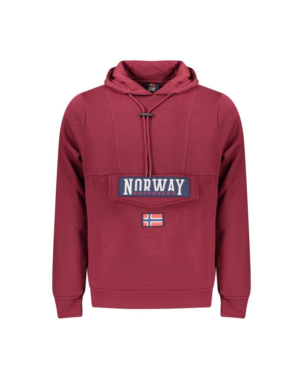 Norway 1963 Red Cotton Sweater for men