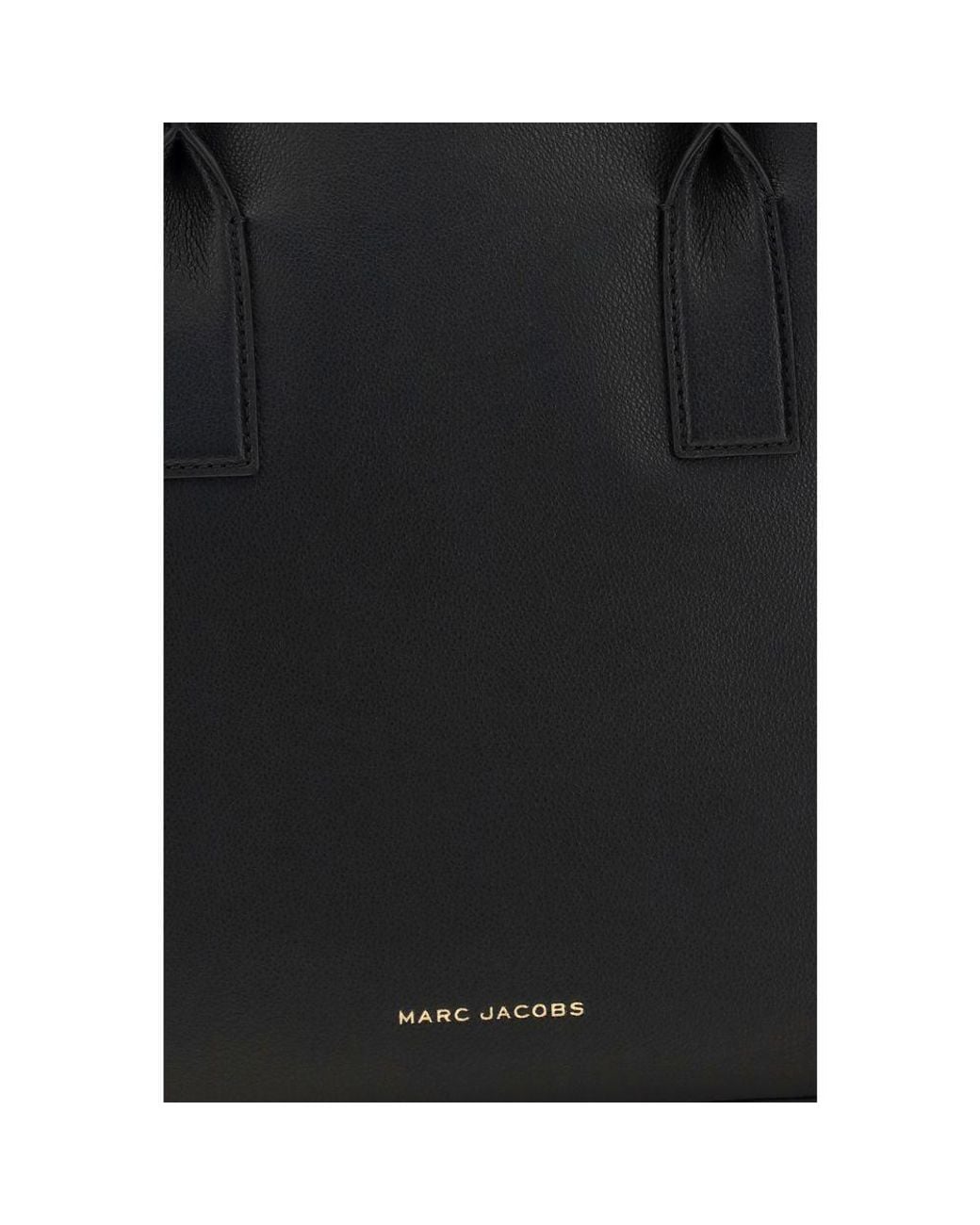 Marc Jacobs Black Calf Leather Bos Taurus Shoulder Bag
