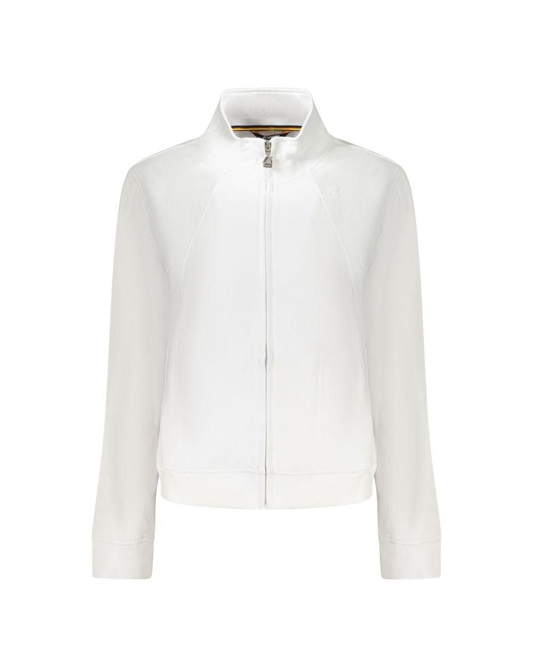 K-Way White Cotton Sweater - L