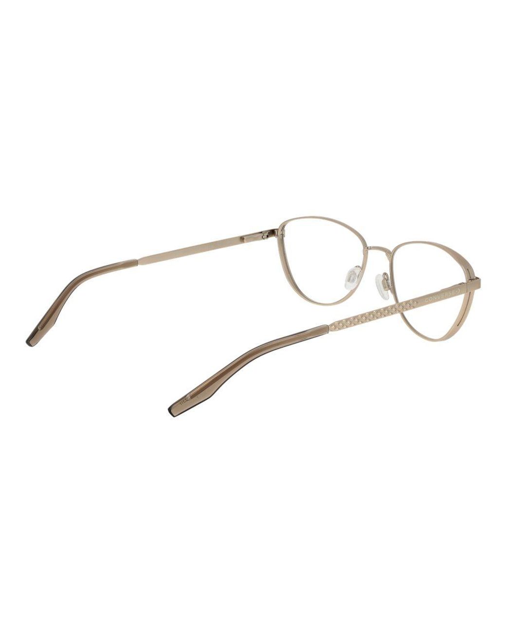 Converse Metallic Gold Metal Glasses (frames)