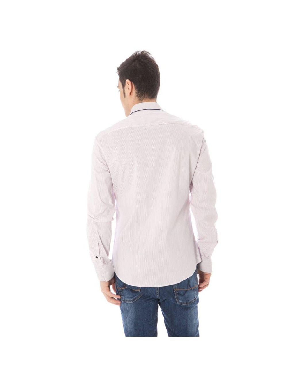 CoSTUME NATIONAL White Rosa Cotton Men Shirt for men