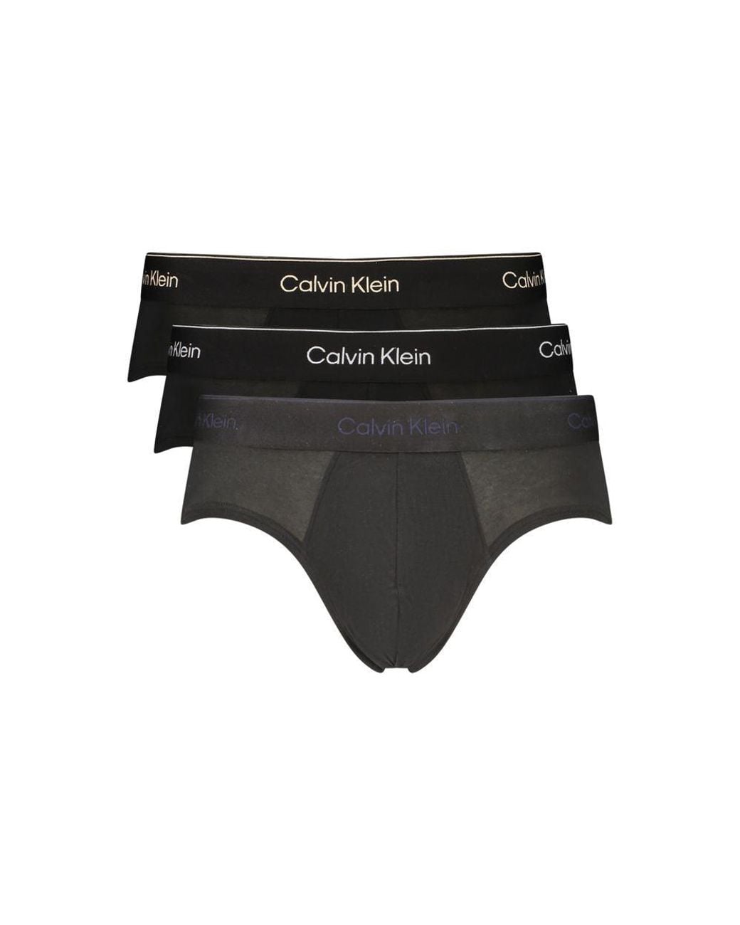Calvin Klein Black Cotton Brief Clothing for men