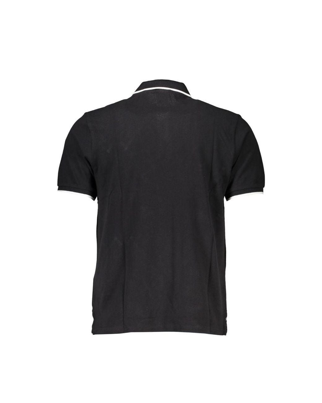 North Sails Black Cotton Polo Shirt for men