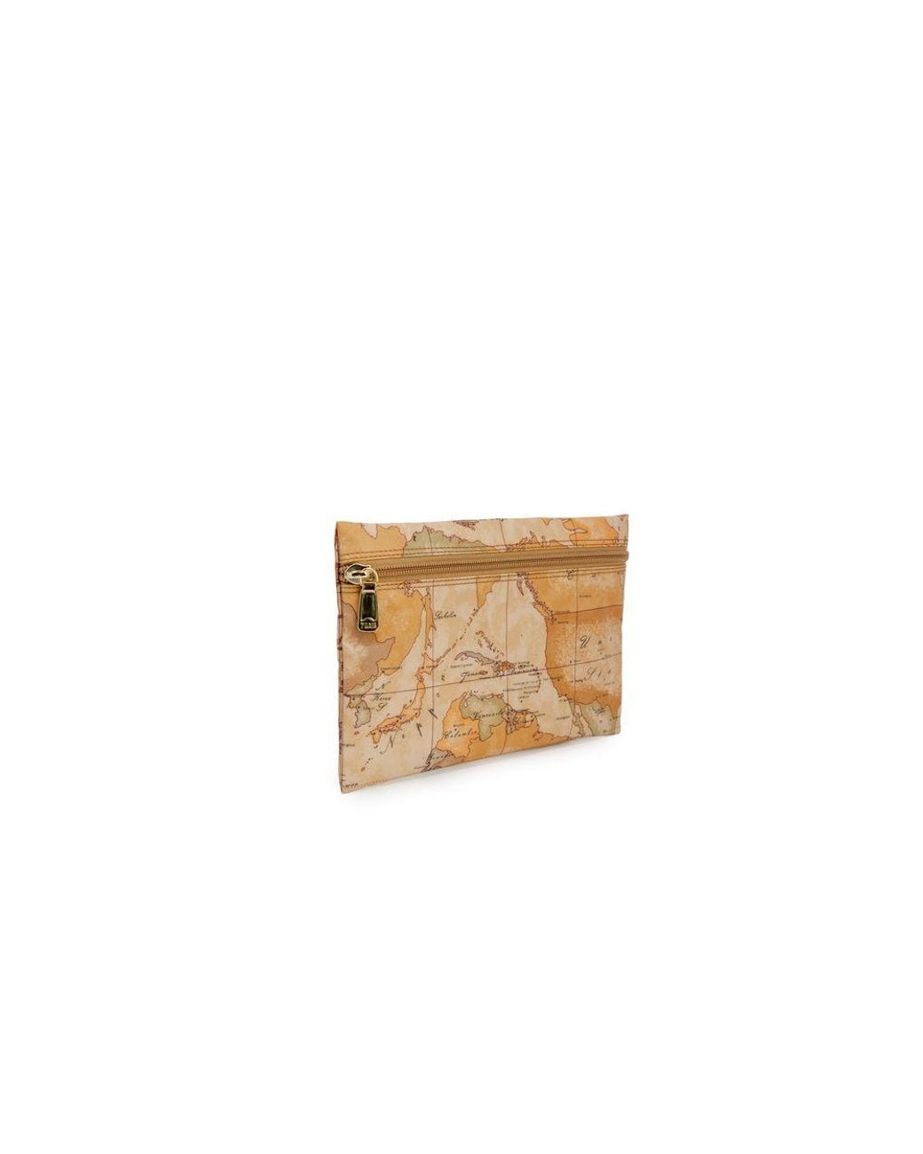 Alviero Martini 1A Classe Natural Beige Polyester Clutch Bag